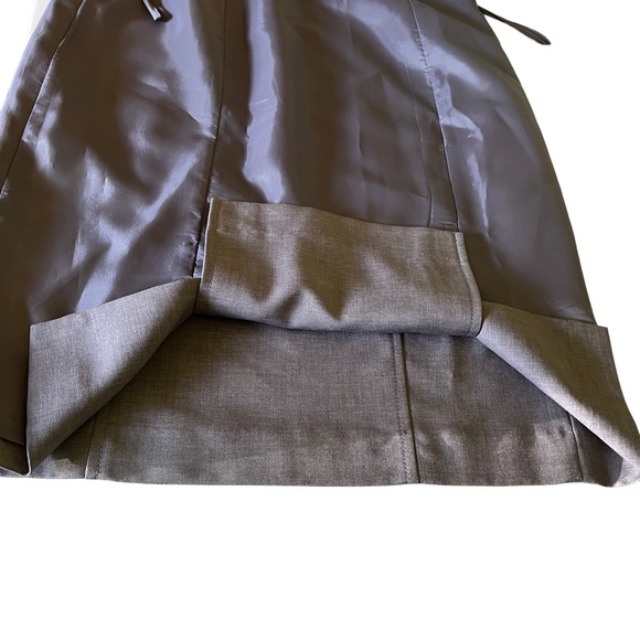 Kasper | Heather Gray Career Business Pencil Skirt 2P - Picture 11 of 17
